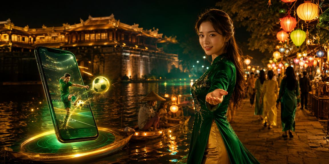 Không khí cá cược thể thao sôi động tại thành phố Huế vào ban đêm